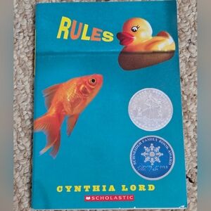 Scholastic 'Rules' Book by Cynthia Lord